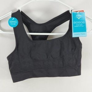 Barely There Sports Bra Sz XS Black Custom Flex